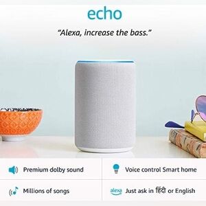 Amazon Alexa Echo Plus WITHOUT POWER CORD